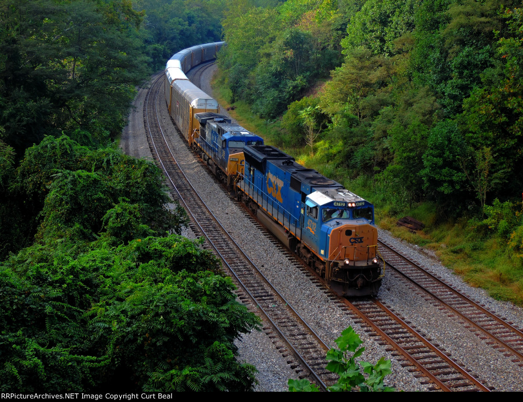 CSX 4712 and 206